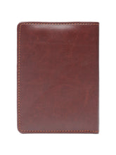 Load image into Gallery viewer, Men Black Leather Two Fold Wallet