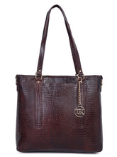 Load image into Gallery viewer, Teakwood Leathers Solid Structured Women Leather Handheld Bag