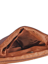 Load image into Gallery viewer, Teakwood Unisex Brown Genuine Leather Messenger Bag