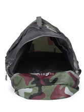 Load image into Gallery viewer, Unisex Grey & Green Camouflage Large Rucksack- 75 L