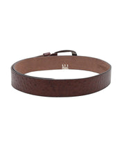 Load image into Gallery viewer, Teakwood Men Genuine Leather Brown Casual Belt