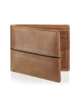 Load image into Gallery viewer, Teakwood Men Genuine Leather Bi Fold Wallet