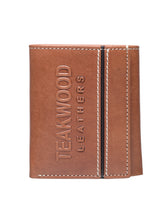 Load image into Gallery viewer, Teakwood Genuine Leather Wallet - Tan
