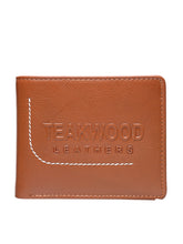 Load image into Gallery viewer, Teakwood Genuine Leather Wallet - Tan