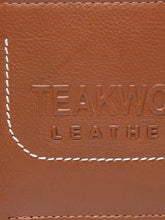 Load image into Gallery viewer, Teakwood Genuine Leather Wallet - Tan