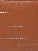 Load image into Gallery viewer, Teakwood Genuine Leather Wallet - Tan