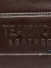 Load image into Gallery viewer, Teakwood Genuine Leather Wallet - Brown