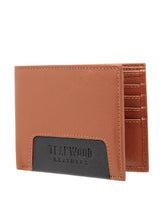 Load image into Gallery viewer, Teakwood Genuine Leather Wallet - Tan