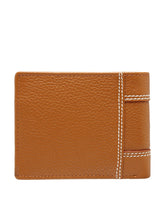 Load image into Gallery viewer, Teakwood Genuine Leather Wallet - Tan