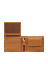 Load image into Gallery viewer, Teakwood Genuine Leather Wallet - Tan