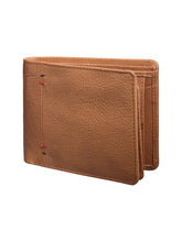 Load image into Gallery viewer, Teakwood Genuine Leather Tan Wallet