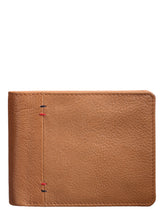 Load image into Gallery viewer, Teakwood Genuine Leathers Men Tan Solid Leather Two Fold Wallet