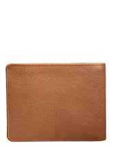 Load image into Gallery viewer, Teakwood Genuine Leathers Men Tan Solid Leather Two Fold Wallet