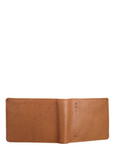 Load image into Gallery viewer, Teakwood Genuine Leathers Men Tan Solid Leather Two Fold Wallet