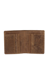 Load image into Gallery viewer, Teakwood Men Genuine Leather Tan Bi fold Wallets