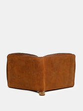 Load image into Gallery viewer, Teakwood Genuine Leather Tan Color Wallet