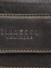 Load image into Gallery viewer, Teakwood Genuine Leather Wallets - Brown