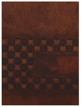 Load image into Gallery viewer, Teakwood Genuine Leather Men Brown Textured Zip Around Wallet
