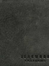 Load image into Gallery viewer, Teakwood Genuine Leather Black Wallet
