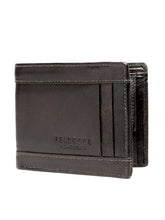 Load image into Gallery viewer, Teakwood Genuine Leather Wallets - Brown