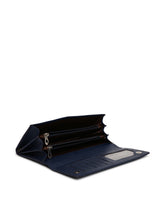 Load image into Gallery viewer, Teakwood Genuine Leather Women Wallet - Blue