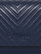 Load image into Gallery viewer, Teakwood Genuine Leather Women Wallet - Blue