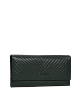 Load image into Gallery viewer, Teakwood Genuine Leather Women Wallet - Olive