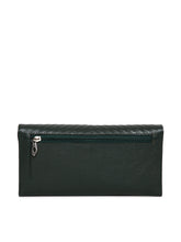 Load image into Gallery viewer, Teakwood Genuine Leather Women Wallet - Olive