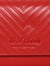 Load image into Gallery viewer, Teakwood Genuine Leather Women Wallet - Red