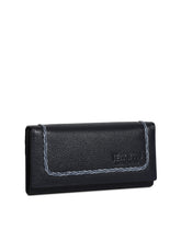 Load image into Gallery viewer, Teakwood Genuine Leather Women Wallet - Blue