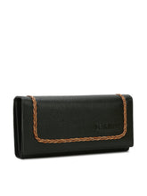 Load image into Gallery viewer, Teakwood Genuine Leather Women Wallet - Olive