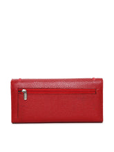 Load image into Gallery viewer, Teakwood Genuine Leather Women Wallet - Red