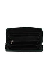 Load image into Gallery viewer, Teakwood Genuine Leather Women Wallet - Olive