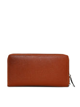 Load image into Gallery viewer, Teakwood Genuine Leather Women Wallet - Tan