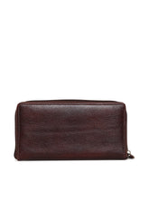Load image into Gallery viewer, Teakwood Genuine Leather Women Wallet - Brown