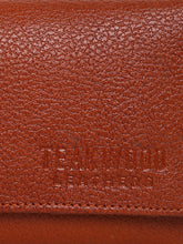 Load image into Gallery viewer, Teakwood Genuine Leather Women Wallet - Tan