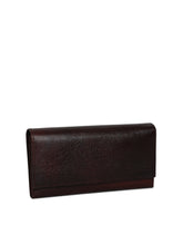 Load image into Gallery viewer, Teakwood Genuine Leather Women Wallet - Brown