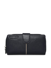Load image into Gallery viewer, Teakwood Genuine Leather Women Wallet - Blue