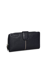 Load image into Gallery viewer, Teakwood Genuine Leather Women Wallet - Blue