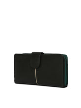 Load image into Gallery viewer, Teakwood Genuine Leather Women Wallet - Olive