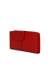 Load image into Gallery viewer, Teakwood Genuine Leather Women Wallet - Red