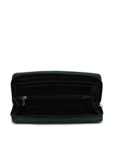 Load image into Gallery viewer, Teakwood Genuine Leather Women Wallet - Olive