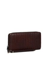 Load image into Gallery viewer, Teakwood Genuine Leather Women Wallet - Brown
