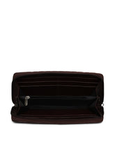 Load image into Gallery viewer, Teakwood Genuine Leather Women Wallet - Brown