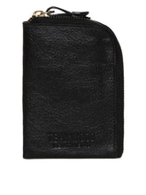 Load image into Gallery viewer, Teakwood Genuine Leather Women Wallet - Black