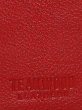 Load image into Gallery viewer, Teakwood Genuine Leather Women Wallet - Red