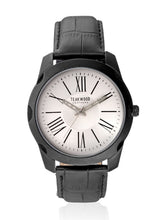 Load image into Gallery viewer, Teakwood leather Black Men Analog Watch