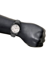 Load image into Gallery viewer, Teakwood leather Black Men Analog Watch