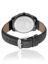 Load image into Gallery viewer, Teakwood leather Black Men Analog Watch