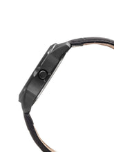 Load image into Gallery viewer, Teakwood leather Black Men Analog Watch